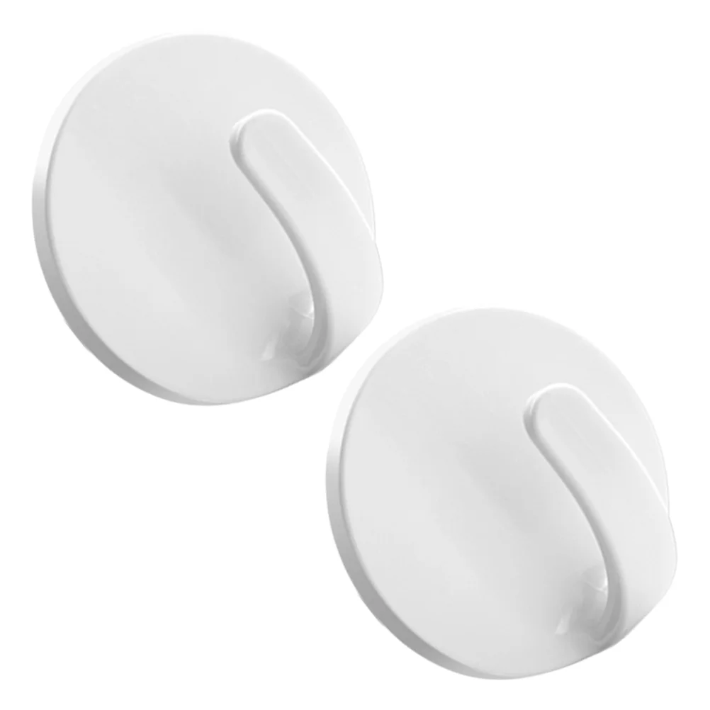 

2 Pcs Magnet Refrigerator Magnetic Paste Hook Heavy Duty Clothes Hooks