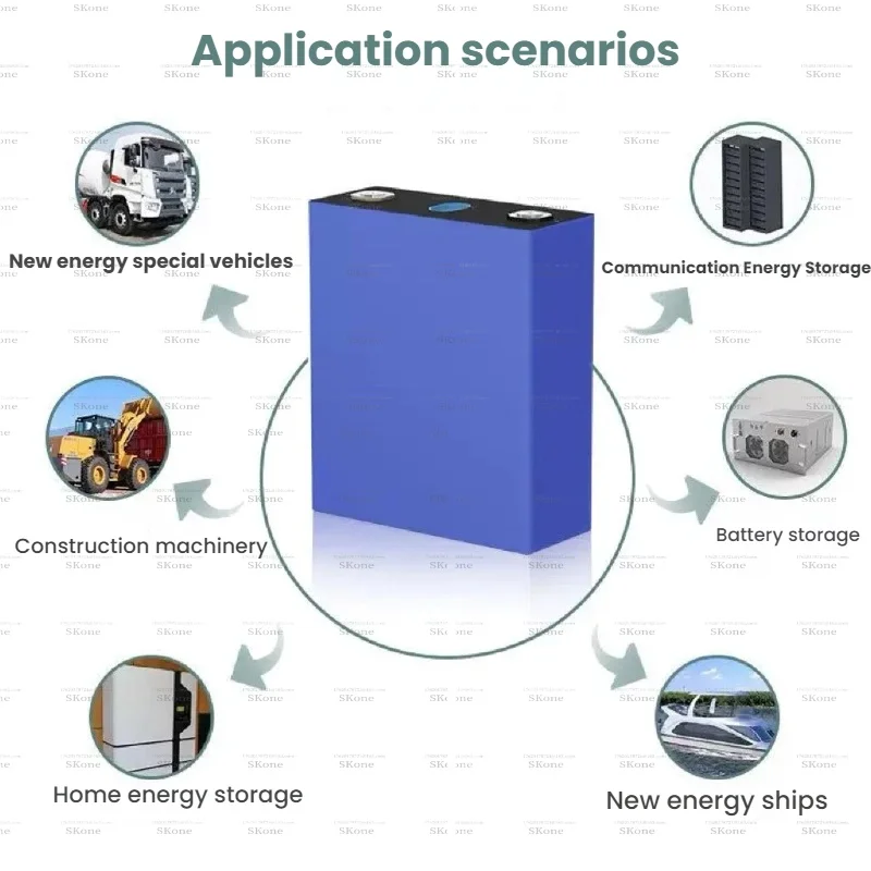 72V LiFePO4 Rechargeable Battery for Solar Backup and Energy Storage