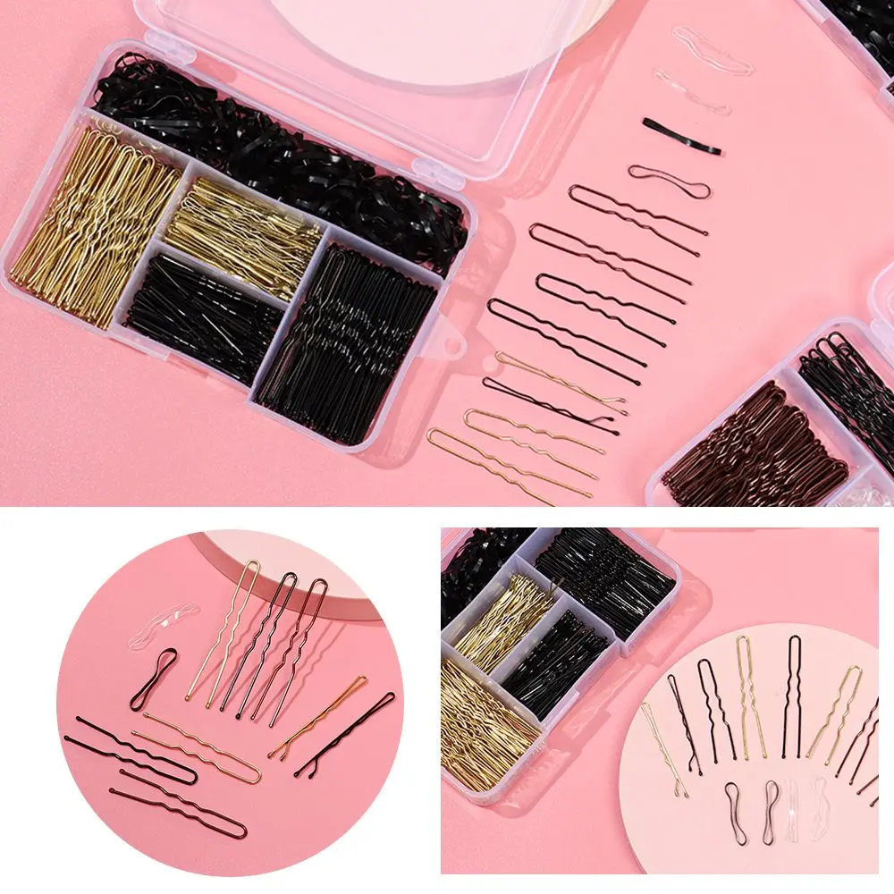 

Women Salon Barber Shop U-Shaped Clip Hair Pins Hairpin Set Hairstyle Tools