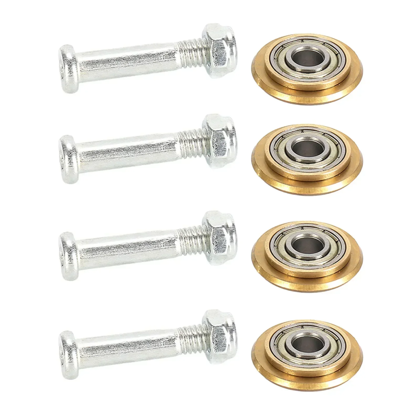 4pcs Tile Cutter Blade Alloy Steel Carbide Bearing Ceramic Glass Cutting Wheel Knifes Glass Cutter Tools 22x6x6mm Metalworking