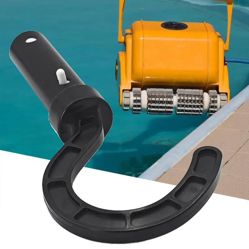 1pcs Robotic Pool Cleaner Hook ABS General Swimming Pool Vacuum Robot Telescopic Pole Hook Accessories