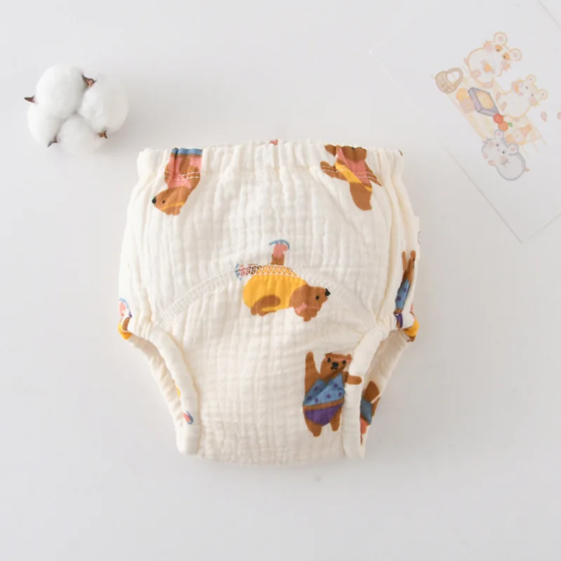 Cotton Baby Waterproof Reusable Training Shorts and Nappies