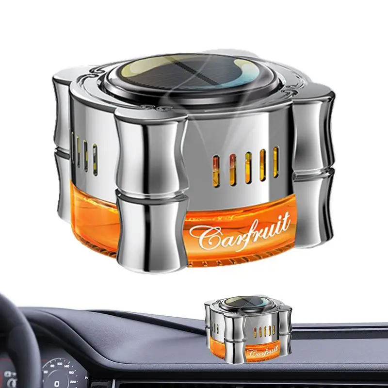

Solar Car Aromatherapy 60ml Rotating Relieve Fatigue Car Aromatherapy Diffuser 360 Degree Rotating Car Perfume Scent Fragrance