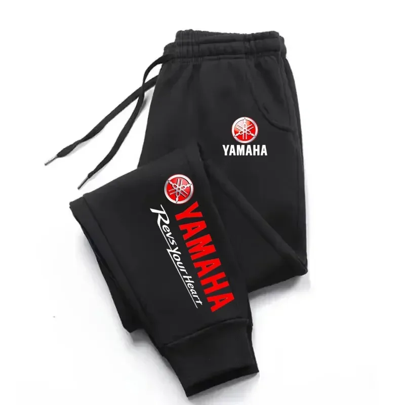 Yamaha Racing Men's Solid Color Sport Pants, Fashionable Autumn/Winter Style, Trendy Design, 2026 Men's Wear 6