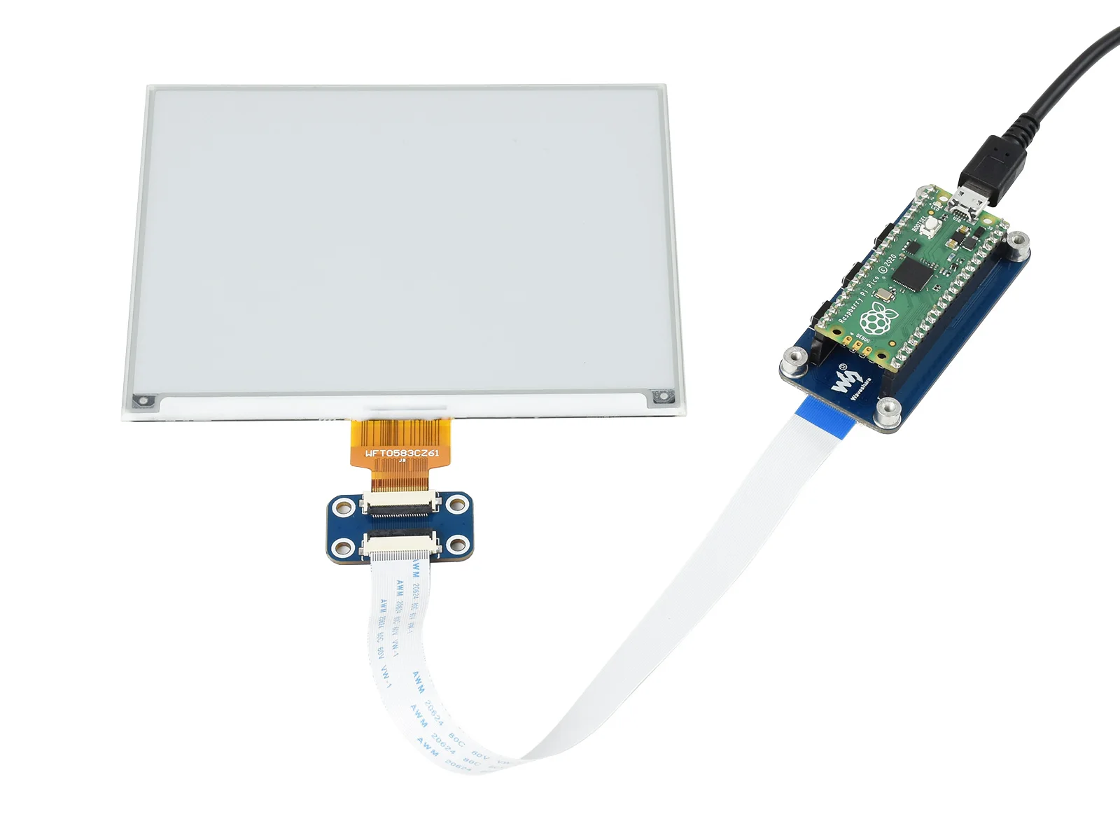 Waveshare-5.83 ġ E-Paper E-Ink ÷ , 648  480 ȼ, /ȭƮ, SPI ̽,   ڿ