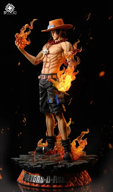 Anime One Piece Fire Fist Portgas D. Ace Hat Visor Western Cowboy