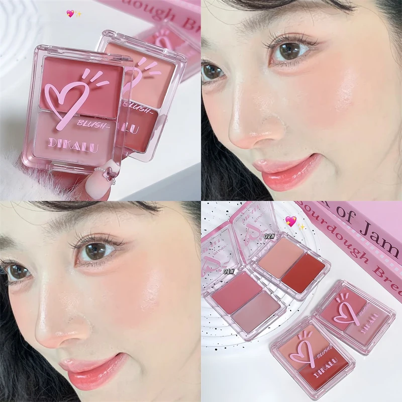 Water Light Peach Cream Blush Milk Pink Cream Natural Cheek Tint Brighten Waterproof Face Contouring Orange Blush Palette Makeup facial blusher blush cream cream blusher