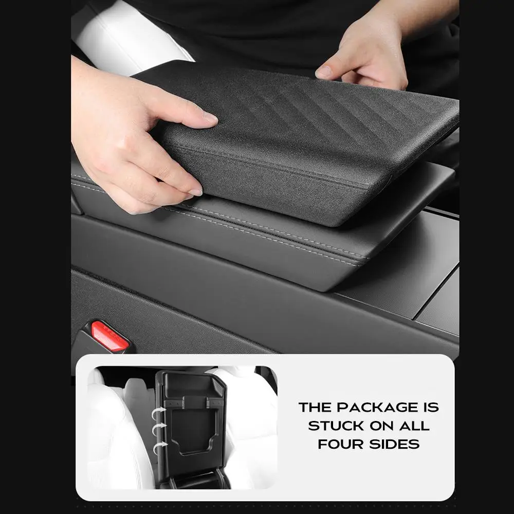 غطاء مسند الذراع المركزي الجديد لسيارة تسلا موديل...