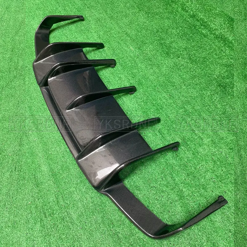 For Mercedes Benz CLS Class W218 CLS350 CLS63 AMG Bumper Carbon Fiber Rear Trunk Diffuser 2011~2014