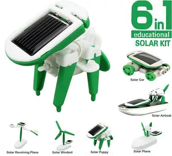 6-in-1 DIY Solar Robot 1