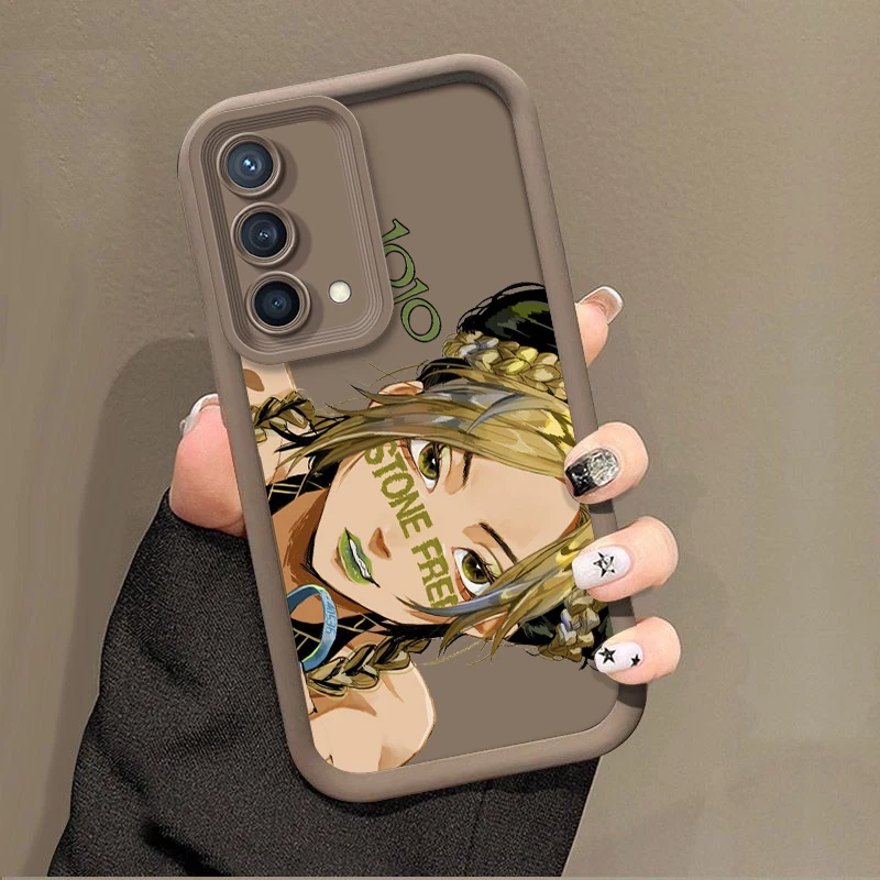Jojo Animation Per Reno X5 X3 10 8T 7Z 6 5 Pro Plus Pro 4G 5G Liquid Eye Ladder Phone Case