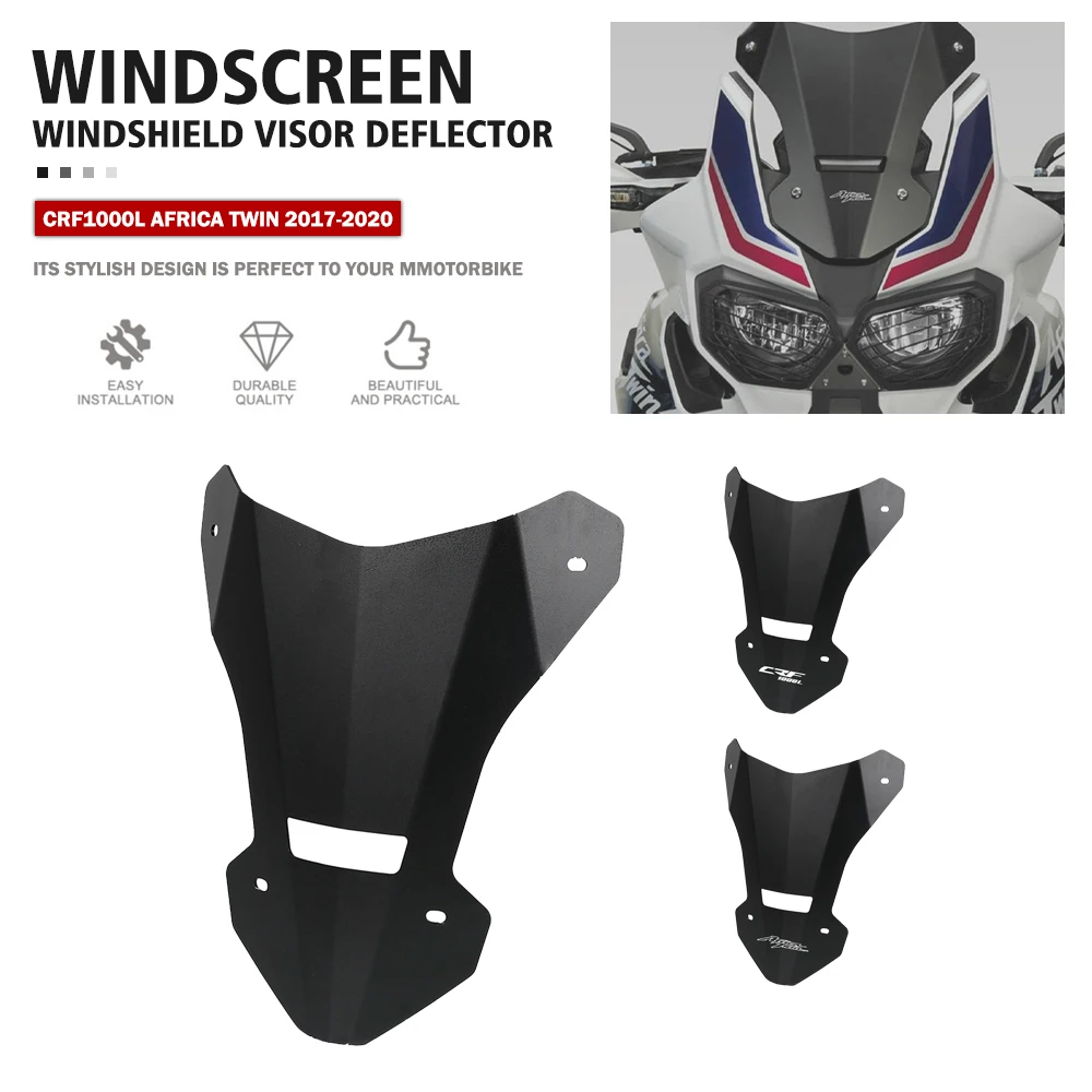 

CRF 1000 L Motorcycle Windshield Deflector Touring Windscreen Wind Fairing For Honda CRF1000L Africa Twin 2016 2017 2018 2019