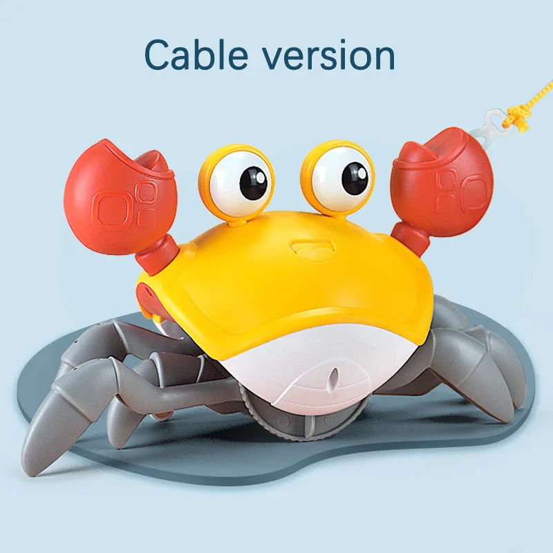 Yellow pulling crab