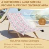 Pink Blooming Heirloom Rose Beach Towels Bath Towel  Inch Water-absorbent For Bathroom Customisable Souvenir Gift 5