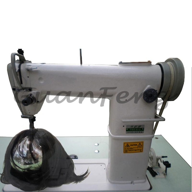 Electric Desktop Wig High Head Car Sewing Machine Feeding High Column Machine Hair Processing Machinery And Equipment 4