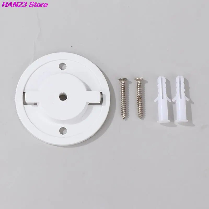 White Tapo C200 Smart Camera Wall Mounting Base 1PC TL70 Accessories Screw Bag Ceiling Hanging Upside Down For Tplink C210 dome camera bracket camera screw adapter