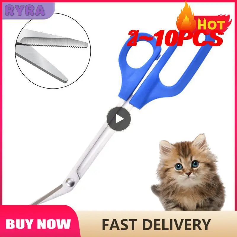 

2~10PCS Long Handle Toenail Scissors for Seniors Podiatrist Clippers for Disable Thick & Ingrown Nail Scissors Toenail Cutter