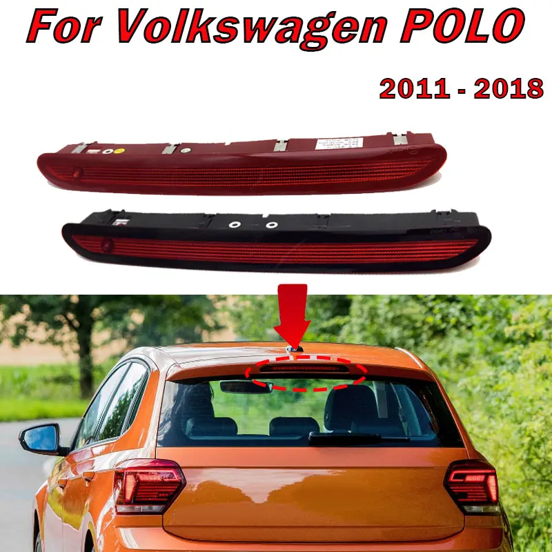 Per Volkswagen Golf 6 Golf 7 Mk6 Polo Hatchback 6R 2011-2017 Car Led Posteriore Aggiuntiva Posizione Alta Terza Luce Freno Muslimah