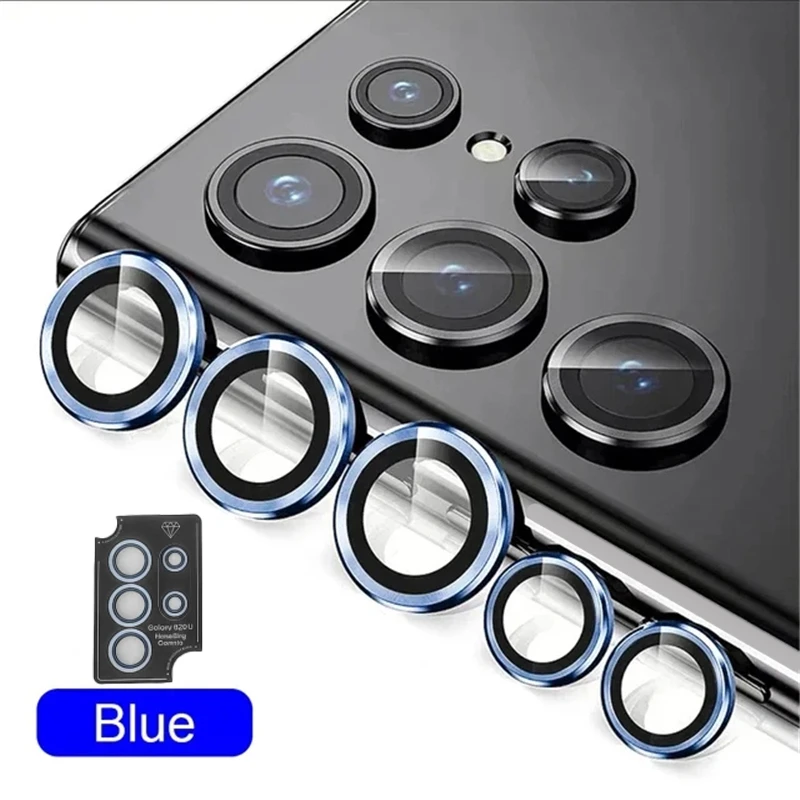 8K Metal Camera Protection Glass with Easy Installation Lens Ring Cover Film Accessories