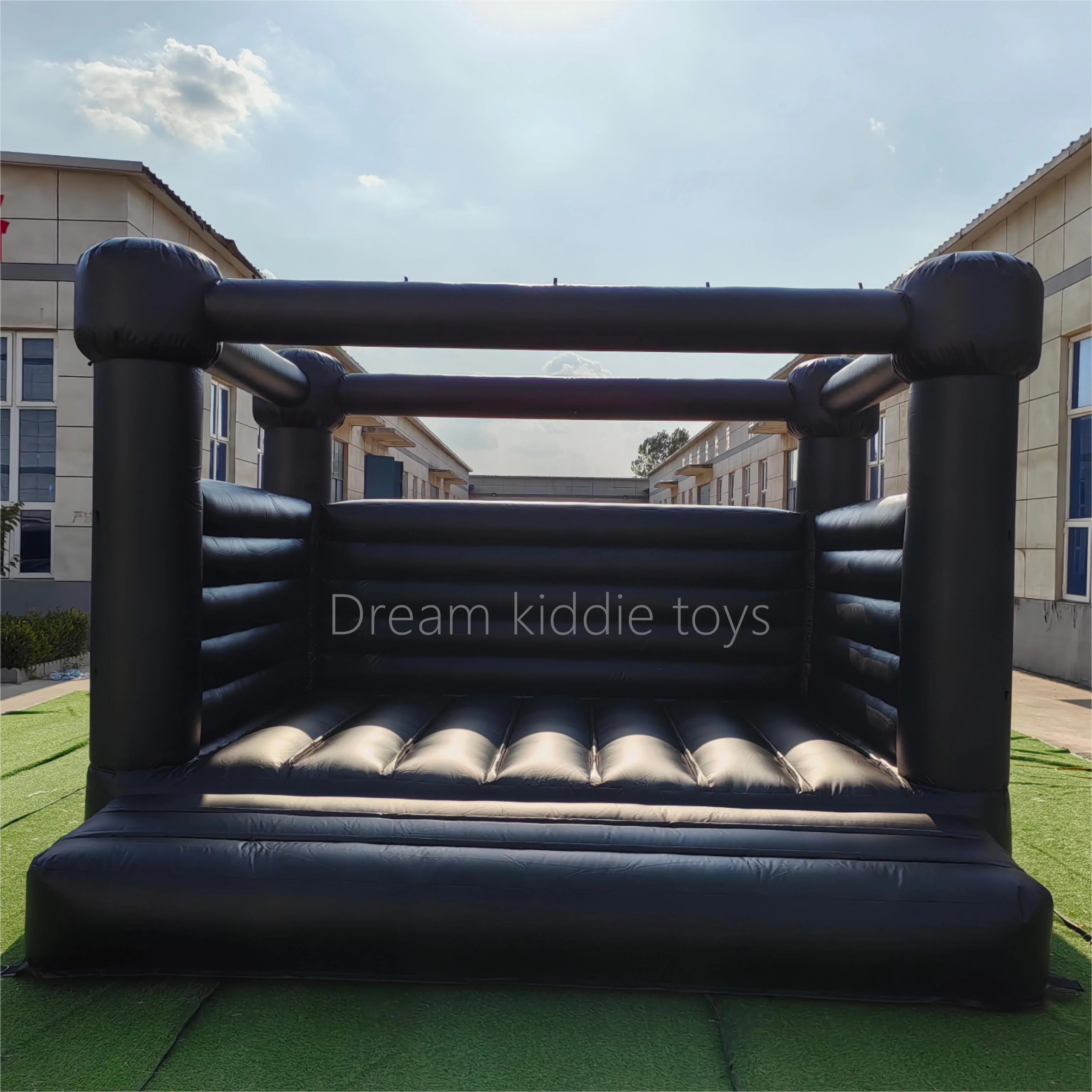 New-Bounce-House-Black-Castle-PVC-Material-Wedding-Bouncy-House-Adult ...