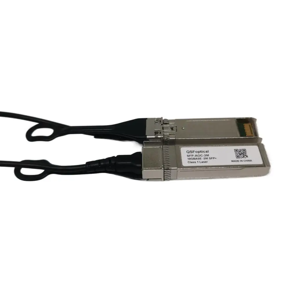 Фото Кабель 10G SFP + Twinax, медный (DAC) пассивный AOC, 0,5 1 м 3 м-15 м, для коммутатора Cisco,Huawei,MikroTik,Intel и т. Д. №5