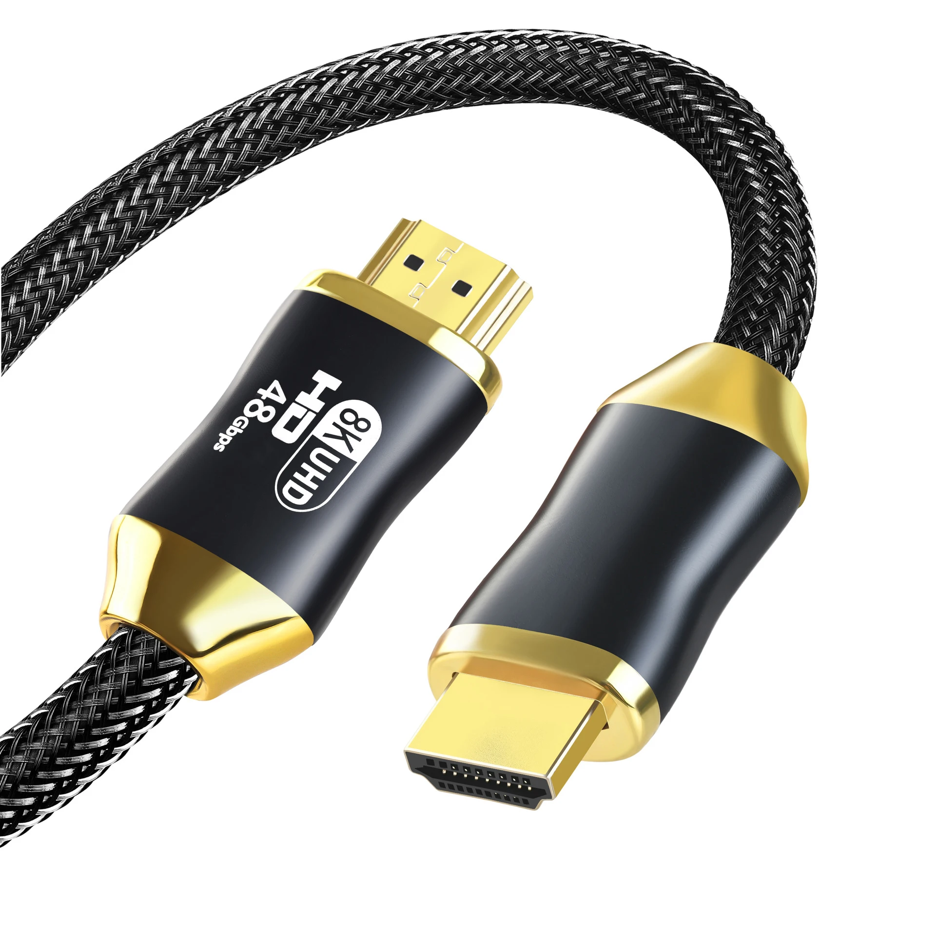 Hannord ǻ TV ڽ PS5  2.1 ̺, UHD HDMI ȣȯ, ̳ HDR 8K, 4K, 2K, 60Hz, 48Gbps EARC 3D HDCP