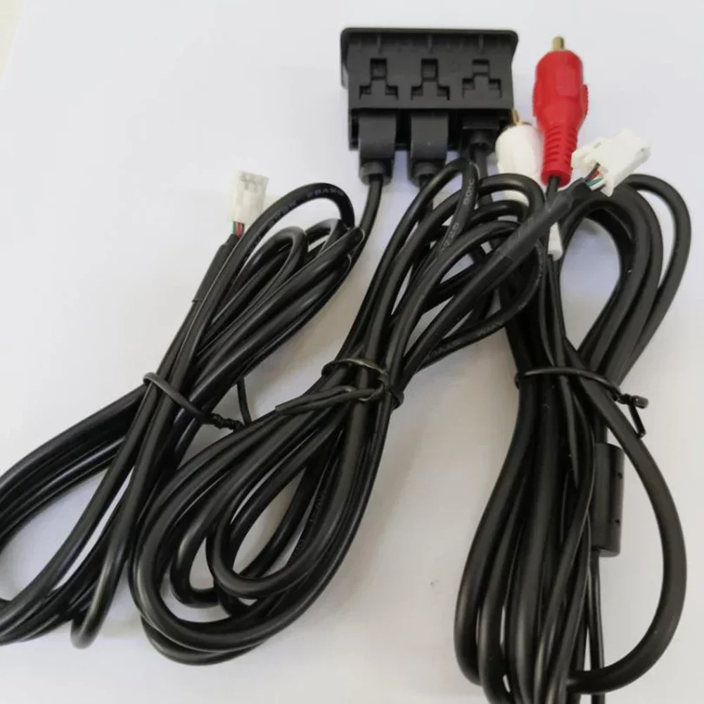 AUX Socket Flush Mount Panel Interface Extension High Quality Cable Adapter Car Dash Mount Made Of High Quality