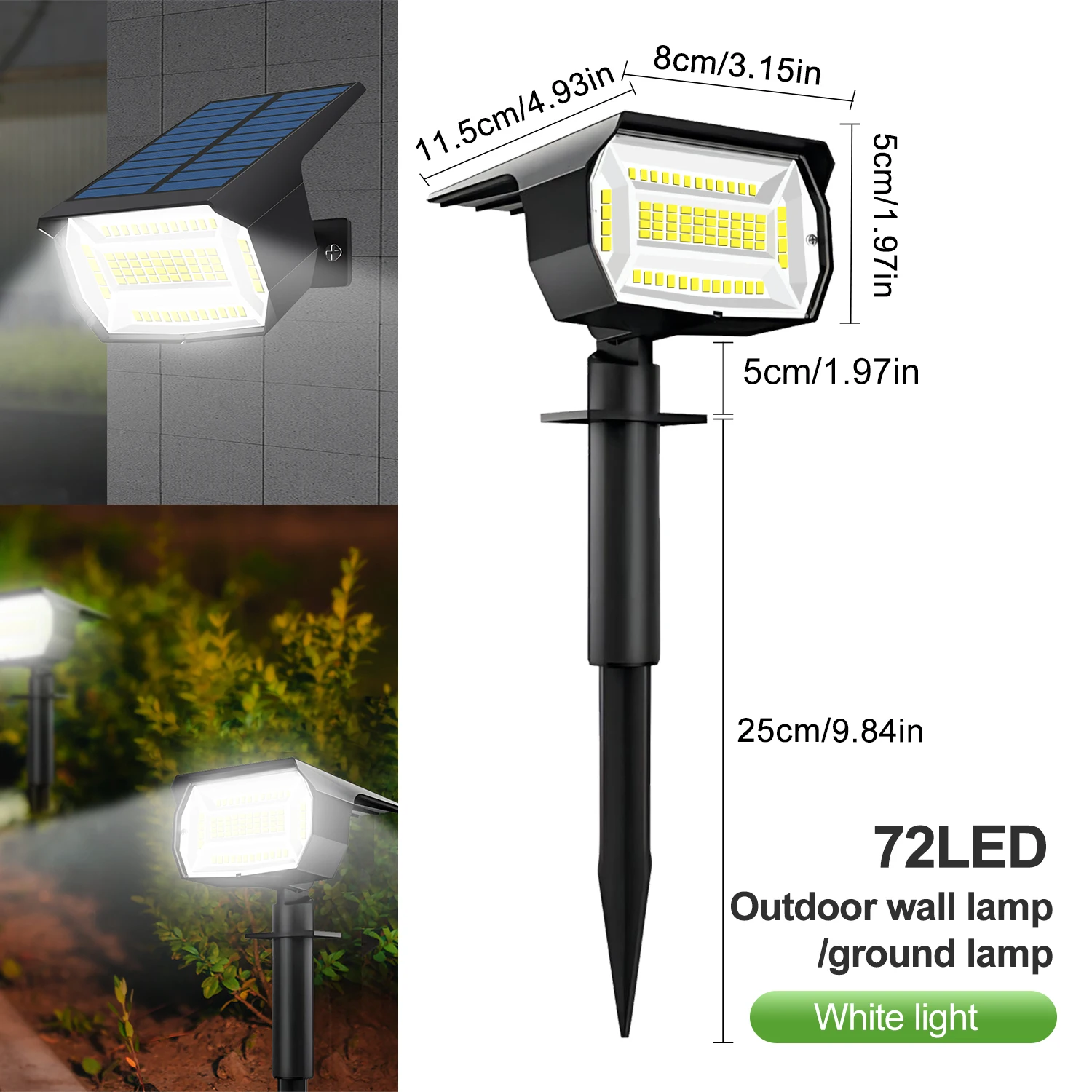 72LED White Light