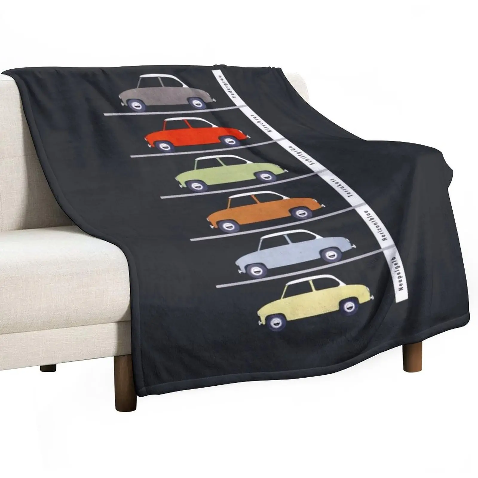

GLAS GOGGOMOBIL Throw Blanket Soft Plush Plaid Weighted Blanket