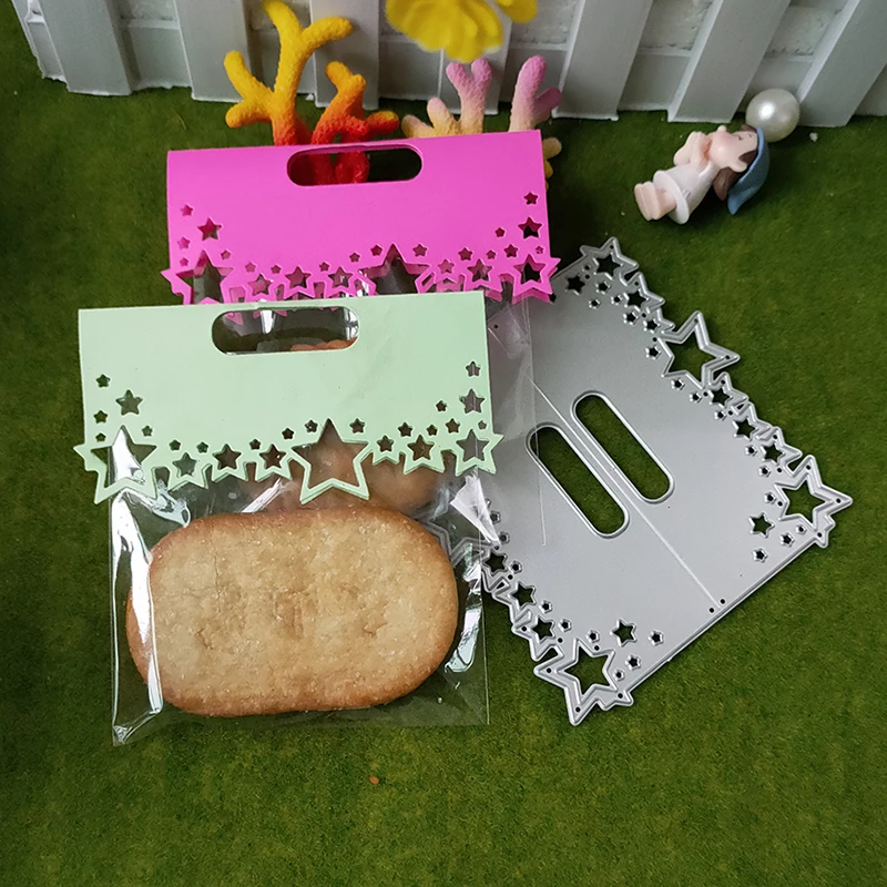 

New Star-shaped bag clamping cutting die mould scrapbook decoration embossed photo album decoration card making DIY handicrafts