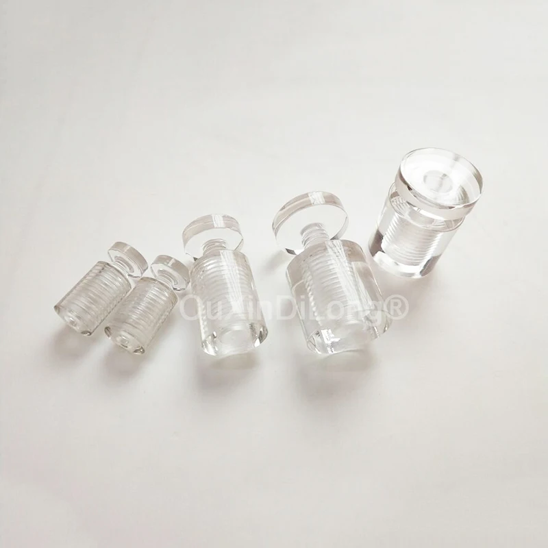 500 ชิ้น ขนาด 19x25 มม. ที่ยึดป้ายอะคริลิคใส พร้อมสกรูพลาสติกสำหรับติดตั้งป้ายโฆษณา ป้ายร้านค้า โปสเตอร์ รุ่น GF1005 1