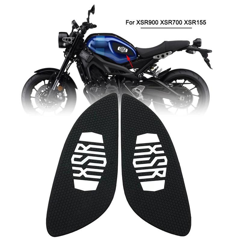 XSR700 XSR900 Tank Side Traction Pads Knee Anti Slip Sticker Decal For Yamaha XSR 900 XSR 700