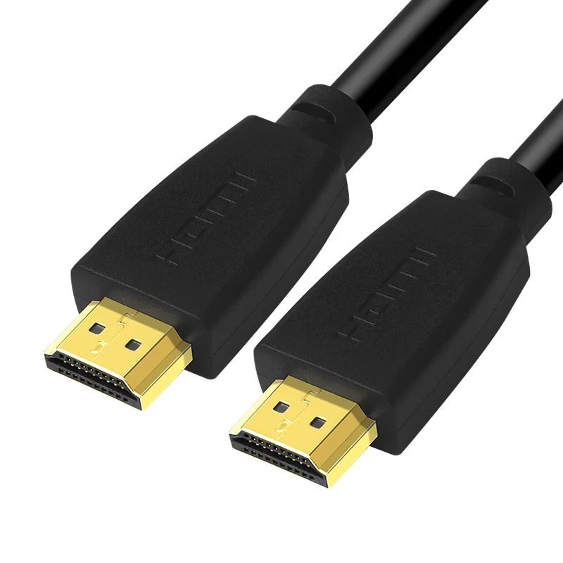 Cabo HDMI para monitores portáteis, 2.0, 4K, 60Hz, Ultra High Speed, 1080p, HDR, HDPC, 3D, 18 Gbps, PS5, PS4, Xbox One e muito mais