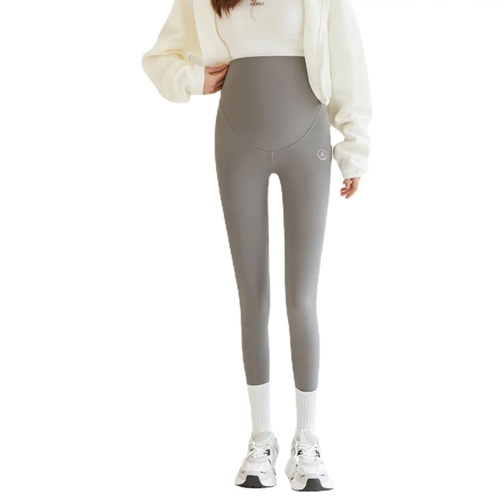 Autumn Winter Casual Maternity Legging Elastic Waist Belly Legging Clothes for Pregnant Women Pregnancy photoshoot Pants Pencil