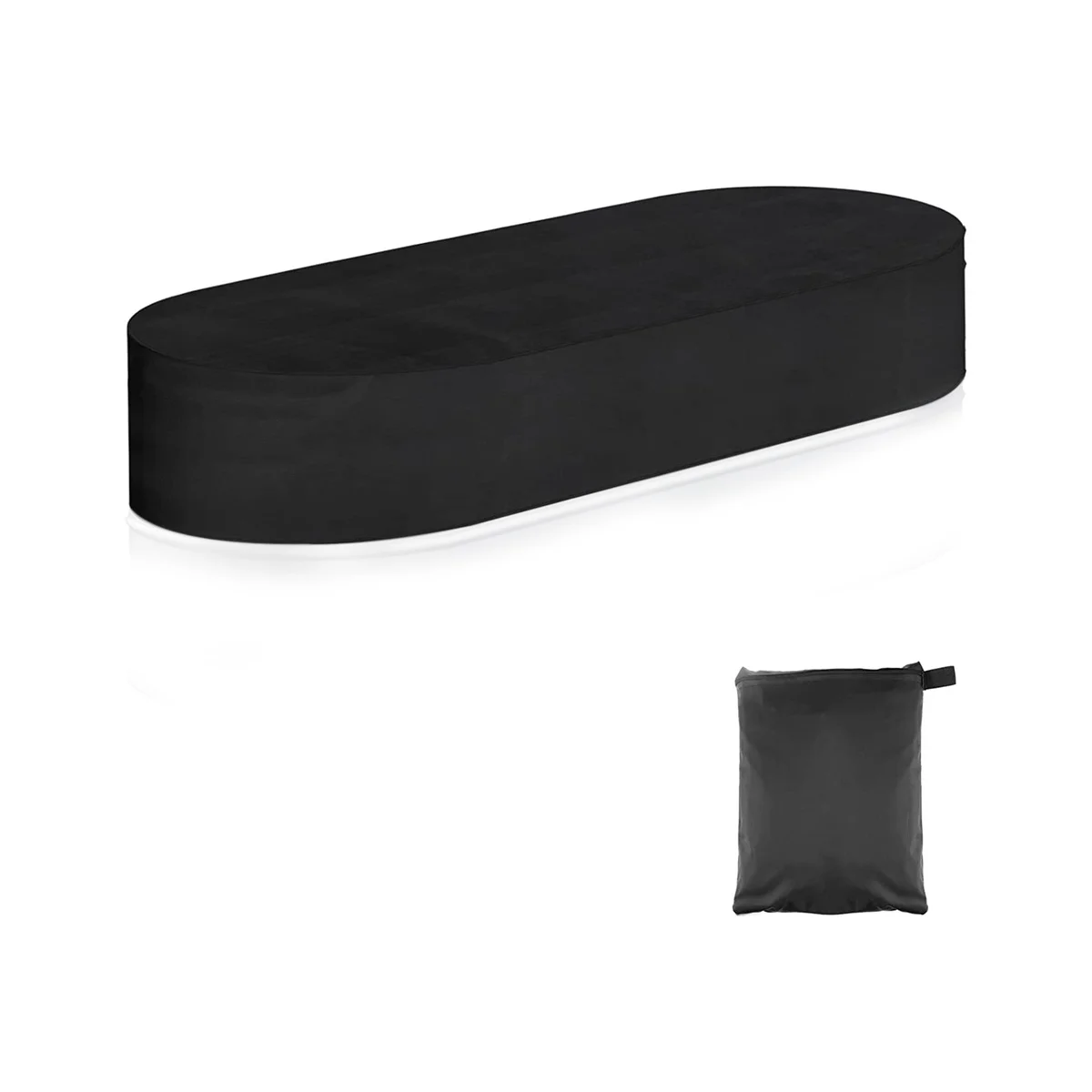 

6Ft Oval Stock Tank Pool Cover,Waterproof Stock Tank Cover with Storage Bag,Durable 420D Oxford Stock Tank Cover