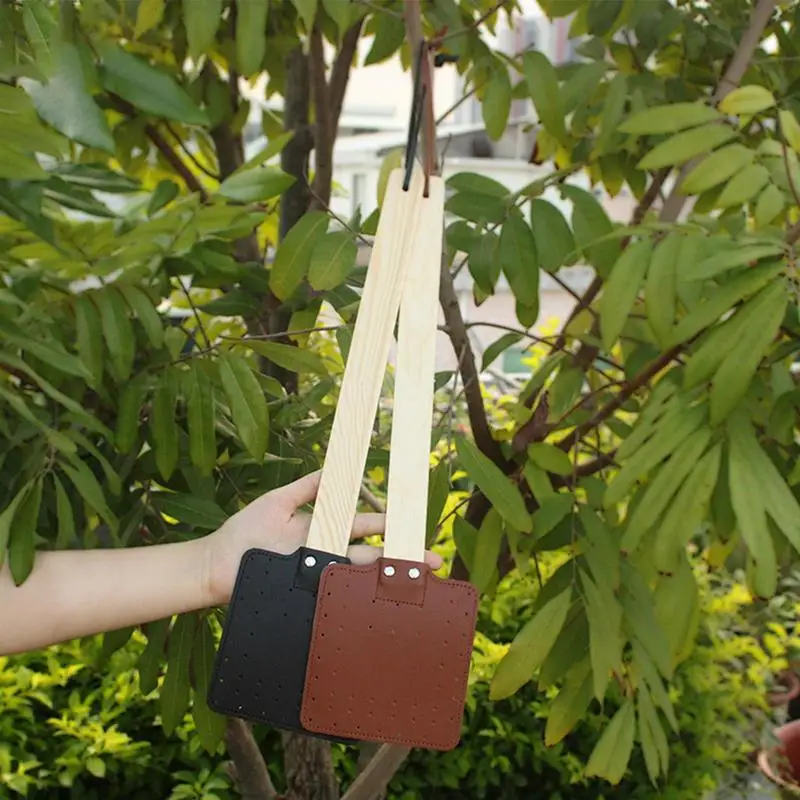 Fly Swatter Leather Fly Swat For Home Flexible Eliminate Swats Summer Mesh Home Lengthening For Garden Outdoor