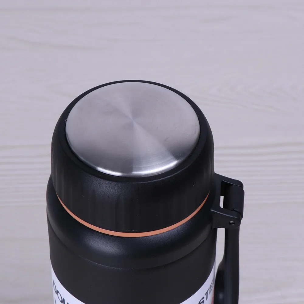 800Ml / 1000Ml Large Capacity Double Stainless Steel Thermos Outdoor Travel Portable Leak-Proof Car Vacuum Flask 1PCS
