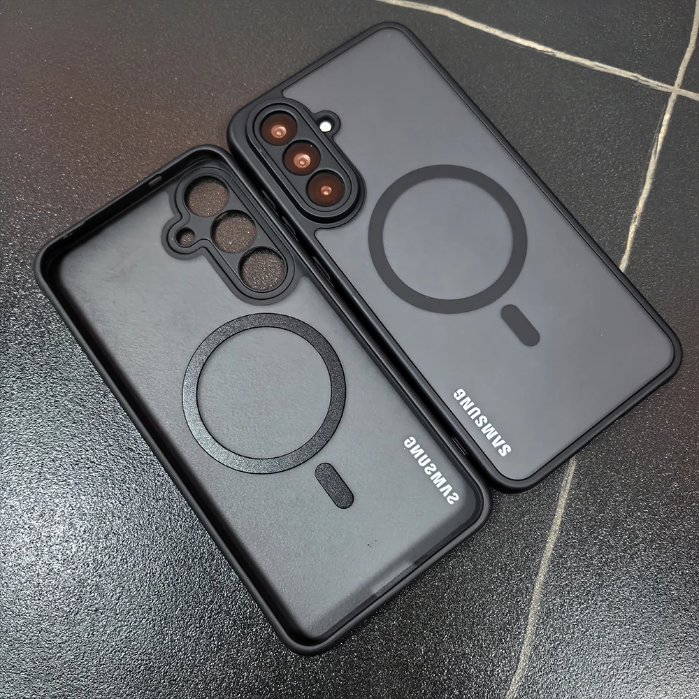 Magsafe-Compatible Magnetic Matte Clear Phone Protection Case