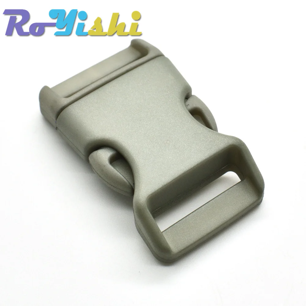 12 teile/paket 1 ''(25mm) bunte konturierte seitliche Entriegelung schnallen aus Kunststoff für Paracord-Armbänder/Backback – Detail 9
