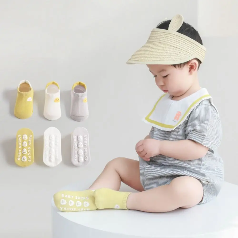 3Pairs/set Thin Newborn Baby Socks Solid Color Short Sock Toddler Socks Mesh Cotton Children's Socks Girls
