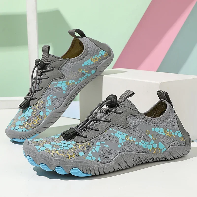 Aqua Shoes Trail Running Barefoot Runner Walking Sneakers Wide Toe Barefoot Sports Cross Trainers Zero Drop Shoes, Water Shoes