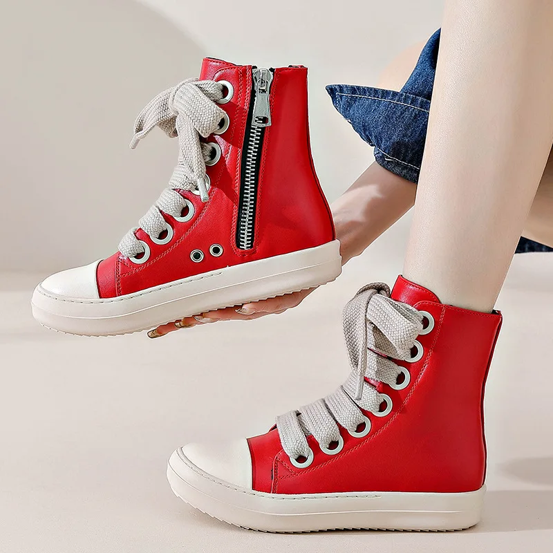 Men's Leather Shoes Women's Sneakers Couple Outdoor Walking Casual Trainer-women shoes,casual sneakers,women sneakers