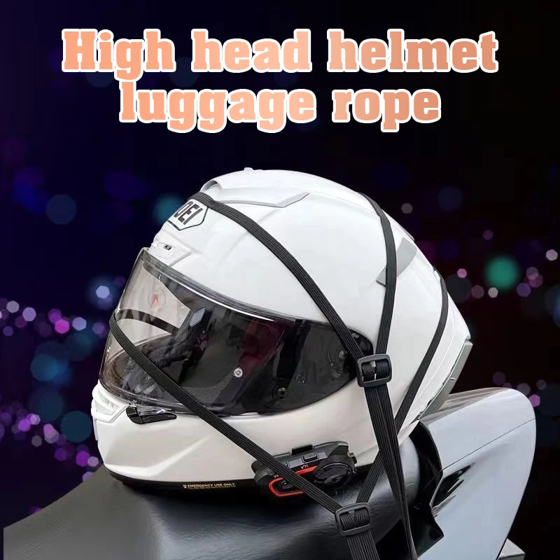 60/90cm Elastic Motorcycle Luggage Strap Moto MTB Bike Helmet Net Rope Universal Luggage Helmet Fixed Strap,motorcycle luggage strap,motorcycle luggage rope