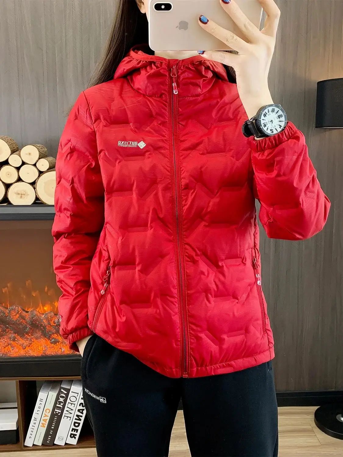 Description Picture 5 of itemOutdoor Down Jackets Women Men's Winter Coats Mountaineering Thickened Windbreakers Nature hike 2024 Autumn New