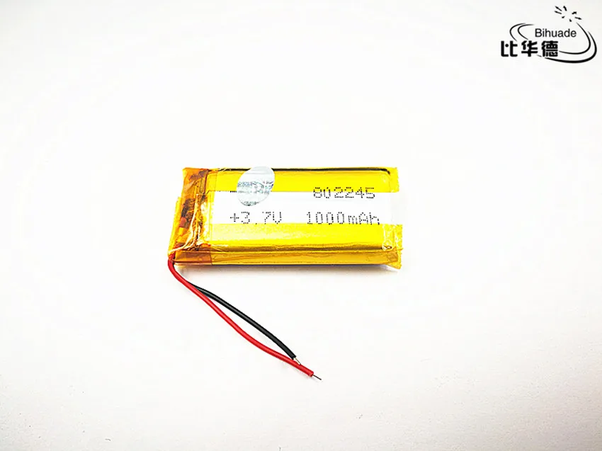 

10pcs Liter energy battery Good Qulity 3.7V,1000mAH,802245 Polymer lithium ion / Li-ion battery for TOY,POWER BANK,GPS,mp3,mp4