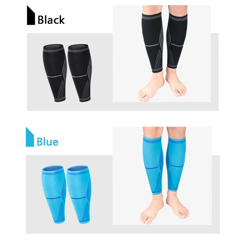 1Pcs Calf Compression Sleeve for Men Women Runners Shin Guards for Running Cycling Training Football Basketball Volleyball