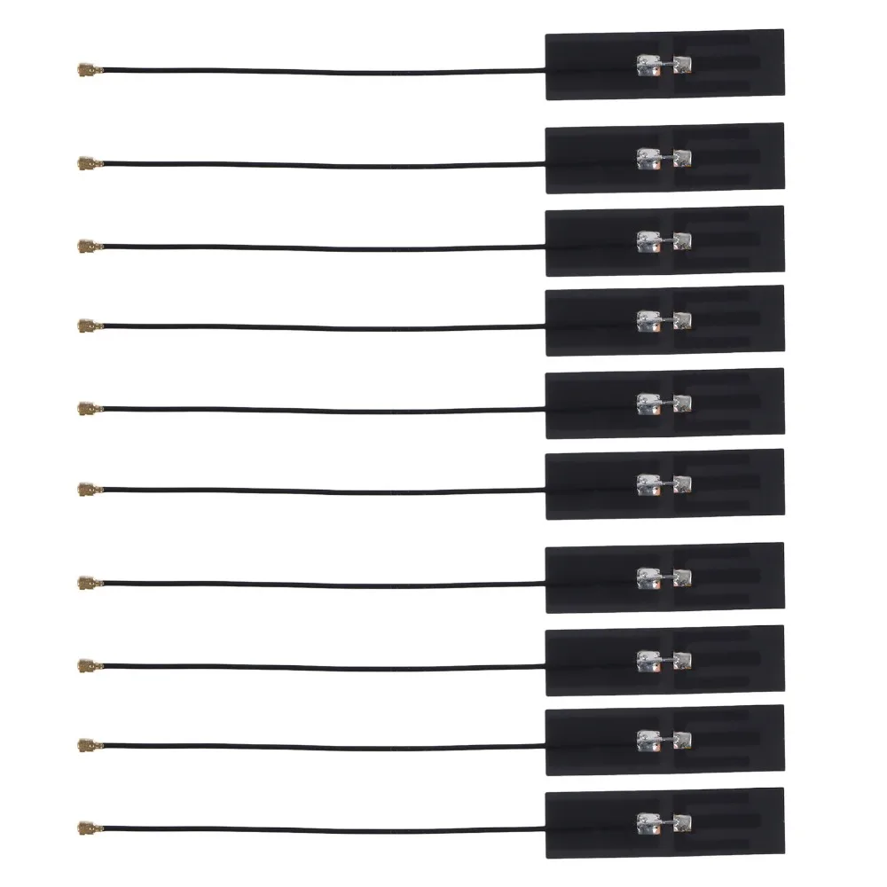 IPEX 조인트 용 20Pcs 2.4G/5.8G FPC 안테나 2 주파수 FPC 내장 안테나 고이득 FPC 유연한 안테나 무선 모듈