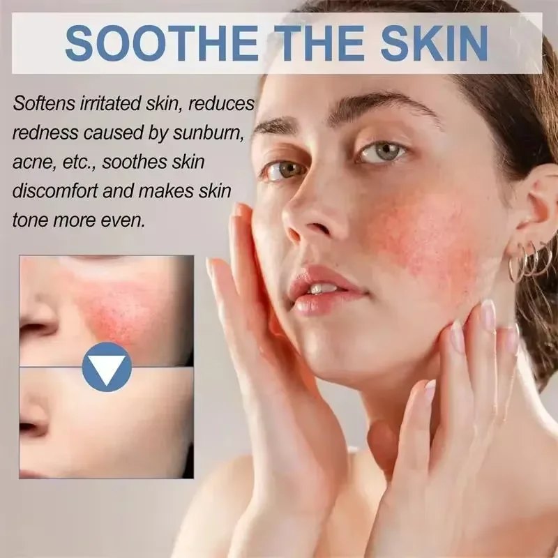 Soothing Facial Redness Repair Mask - Moisturizing & Sensitive Skin Relief Serum