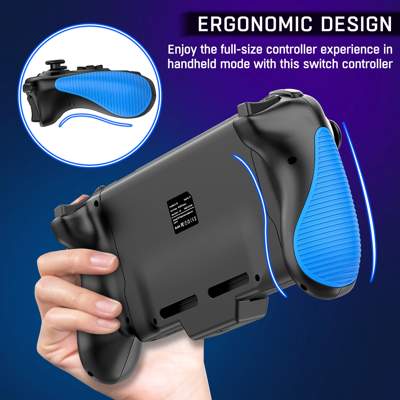 Nintendo switch controller with back paddles deals