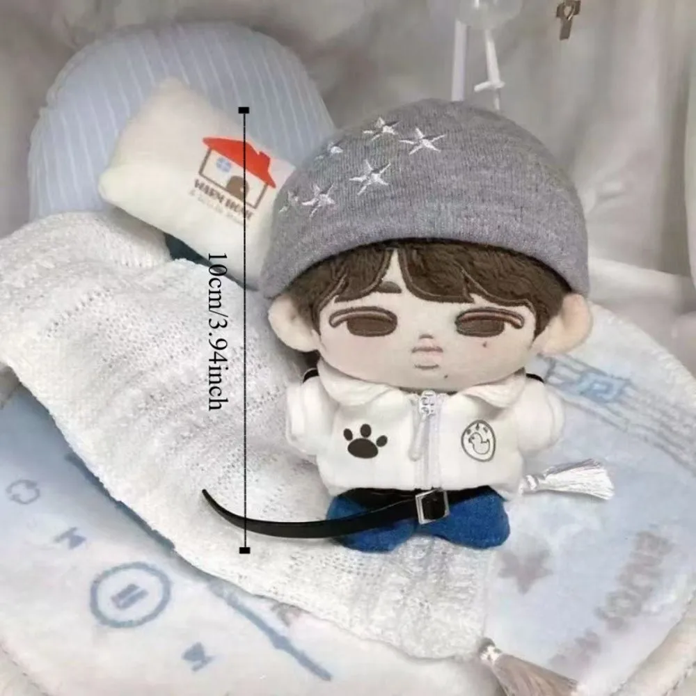 Cartoon Design 10cm Dress Miniature Clothes DIY Idol Cotton Outfit Soft Cotton Cute Replacement Clothing Collecting